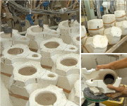 ガバ鋳込みでの製作